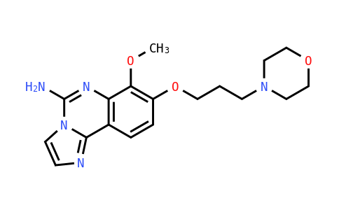 20394 - 7-methoxy-8-[3-(4-morpholinyl)propoxy]-Imidazo[1,2-c]quinazolin-5-amine | CAS 1032570-74-3
